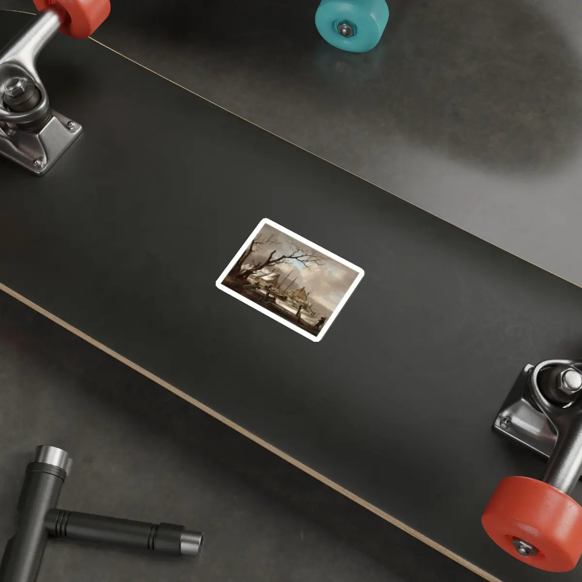 SKU:18263380155873542345 Sticker types:White Shape:Die-Cut Sizes:3" × 3"