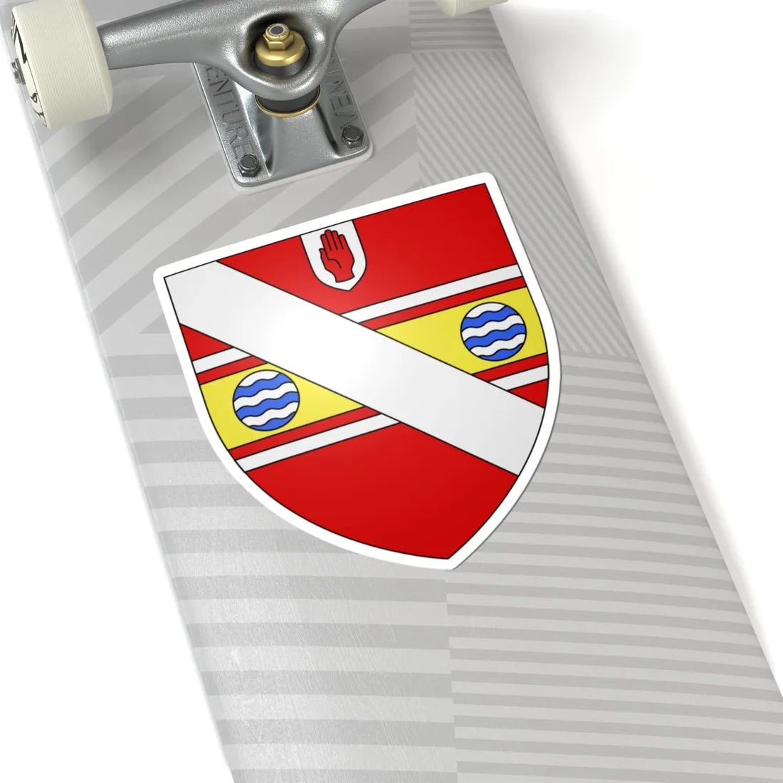 Osborne of Ballintaylor arms (Ireland) (Coat of Arms) STICKER Vinyl Kiss-Cut Decal - The Sticker Space