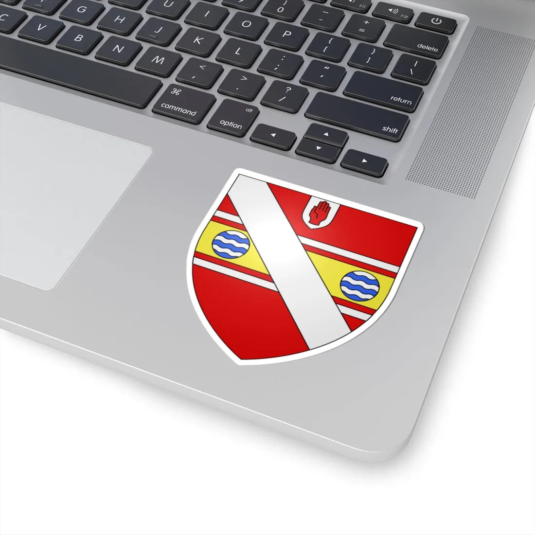 Osborne of Ballintaylor arms (Ireland) (Coat of Arms) STICKER Vinyl Kiss-Cut Decal - The Sticker Space