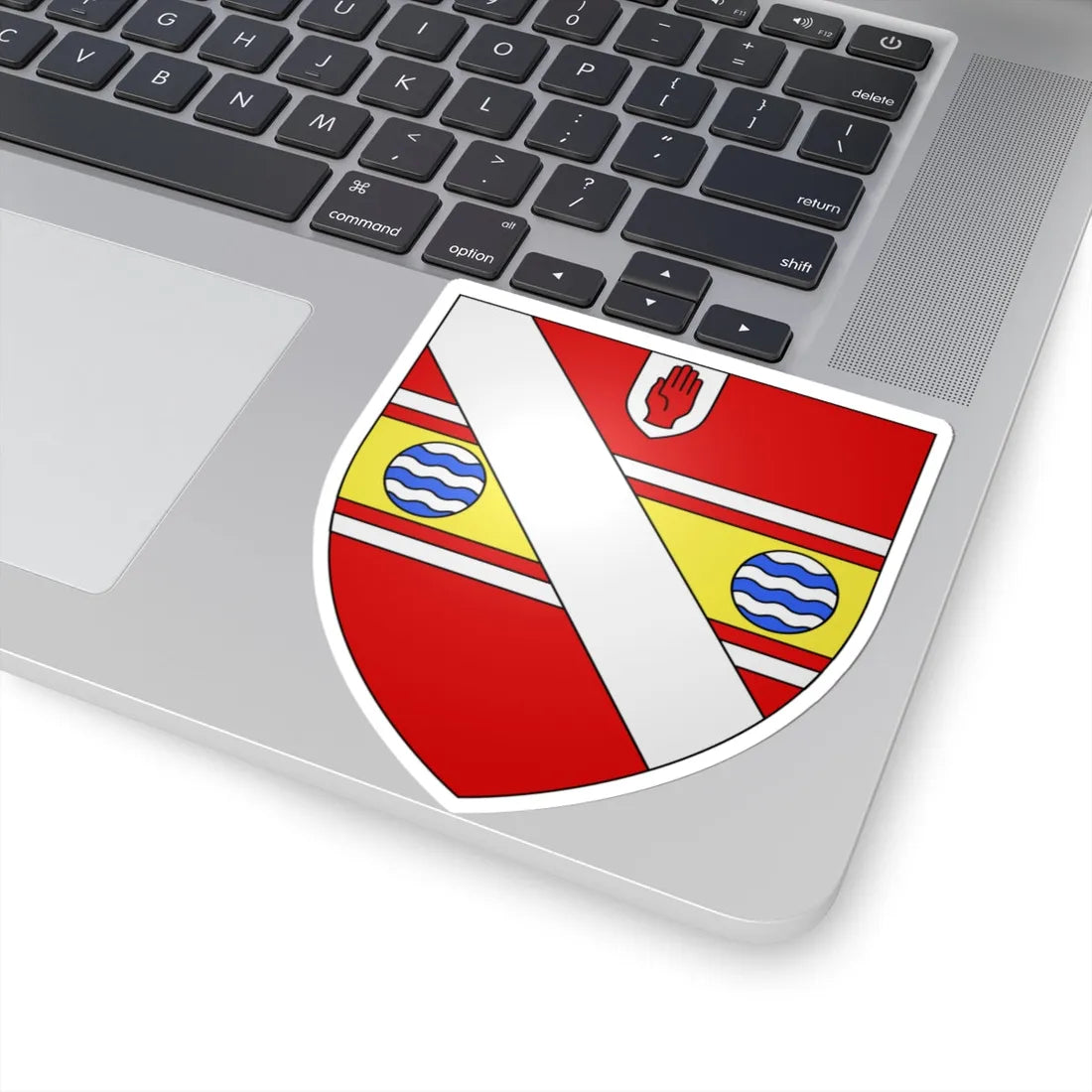 Osborne of Ballintaylor arms (Ireland) (Coat of Arms) STICKER Vinyl Kiss-Cut Decal - The Sticker Space