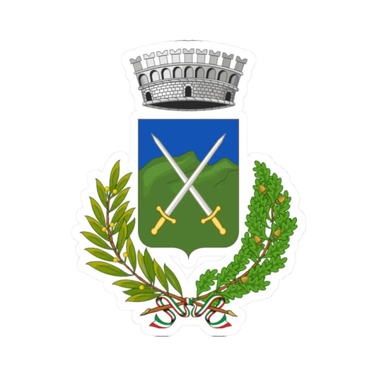 Osiglia-Stemma (Italy) (Coat of Arms) STICKER Vinyl Kiss-Cut Decal 2 Inch White - The Sticker Space