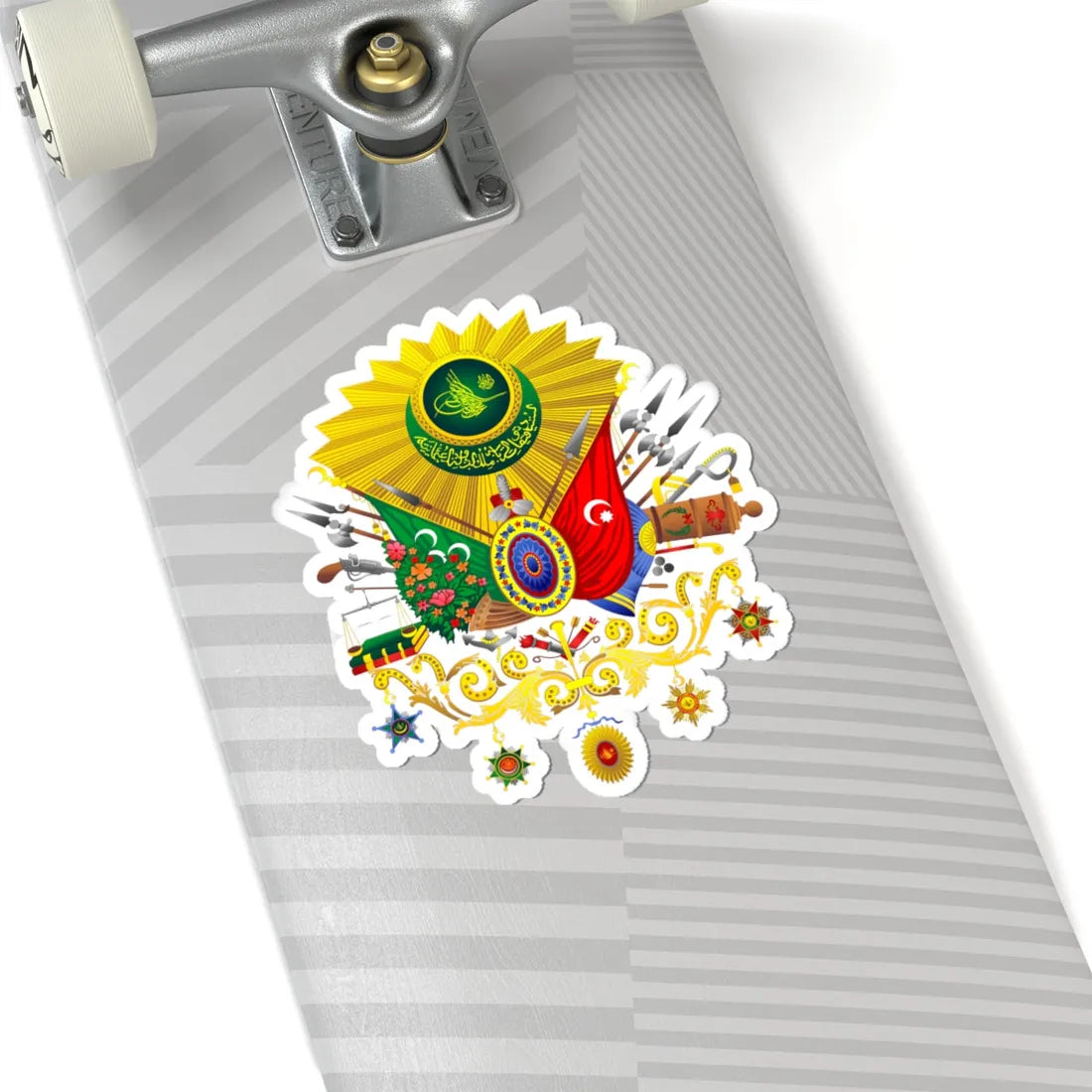 Osmanli armasi (Algeria) (Coat of Arms) STICKER Vinyl Kiss-Cut Decal - The Sticker Space