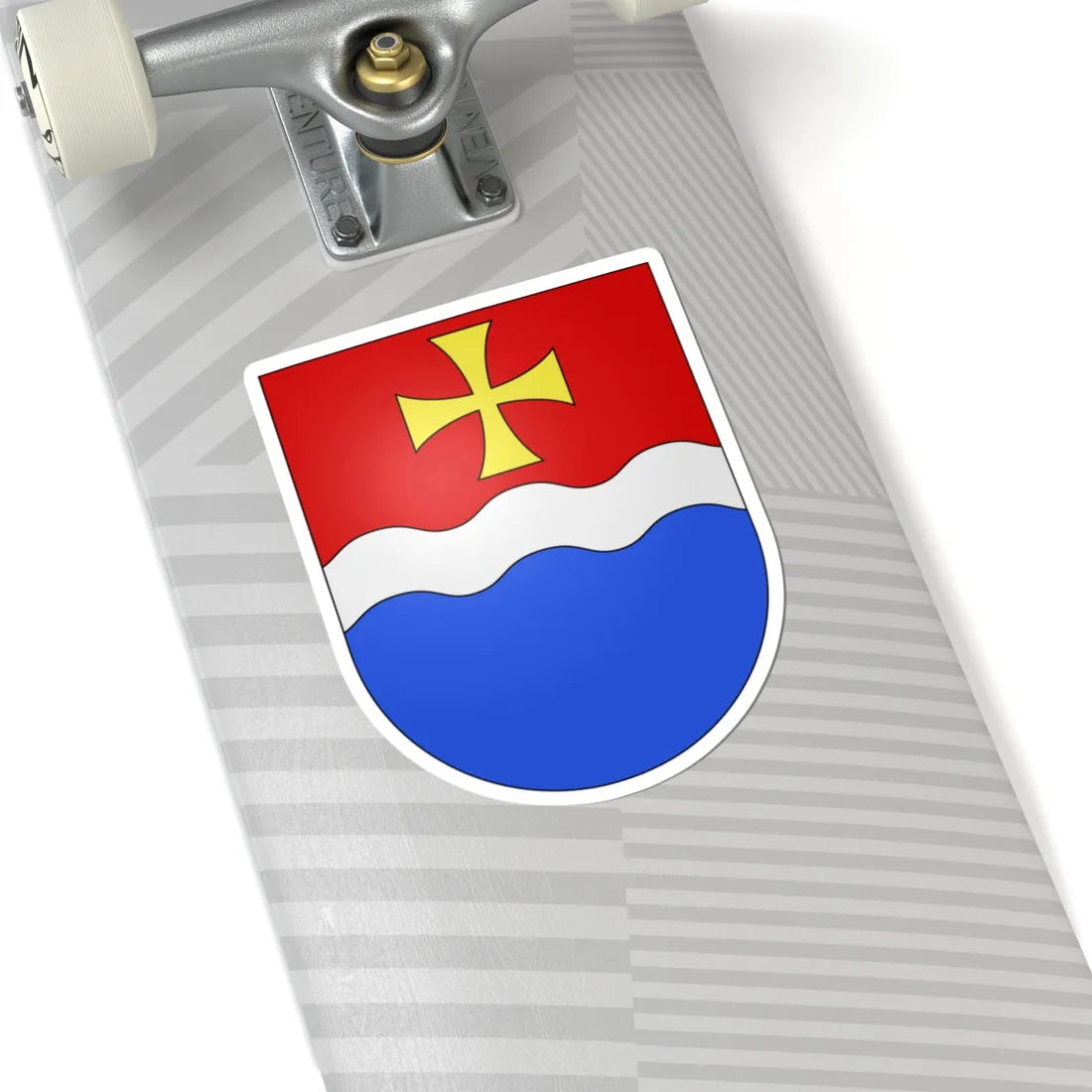Osogna-coat of arms (Switzerland) (Coat of Arms) STICKER Vinyl Kiss-Cut Decal - The Sticker Space