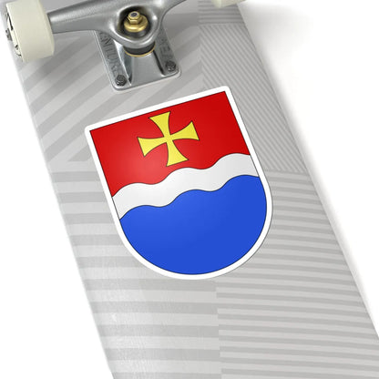 Osogna-coat of arms (Switzerland) (Coat of Arms) STICKER Vinyl Kiss-Cut Decal - The Sticker Space