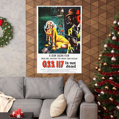 OSS 117 IS NOT DEAD 1957 - Paper Movie Poster-The Sticker Space