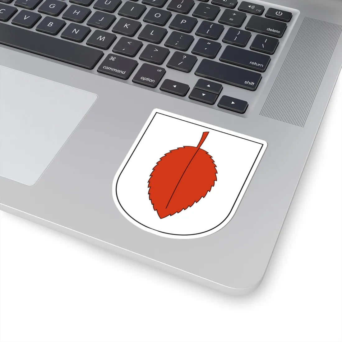 Ossingen-blazon (Switzerland) (Coat of Arms) STICKER Vinyl Kiss-Cut Decal - The Sticker Space