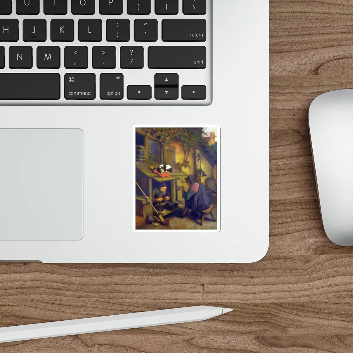 SKU:30269671976502829022 Sticker types:White Shape:Die-Cut Sizes:3" × 3"