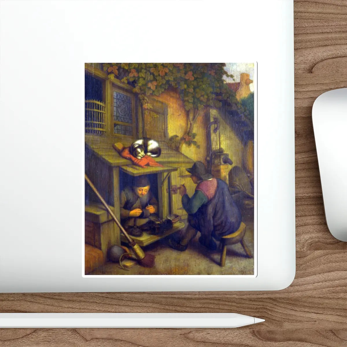 SKU:59813023481968427839 Sticker types:White Shape:Die-Cut Sizes:6" × 6"