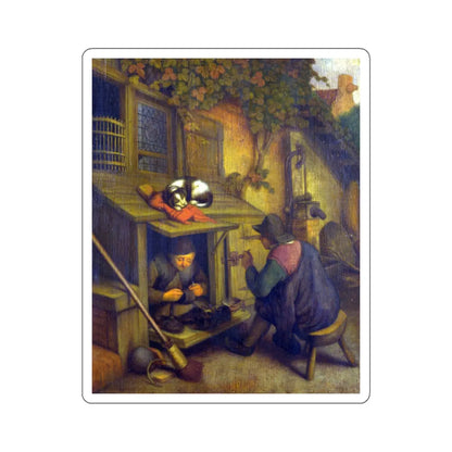 SKU:96801422280055072199 Sticker types:White Shape:Die-Cut Sizes:5" × 5"