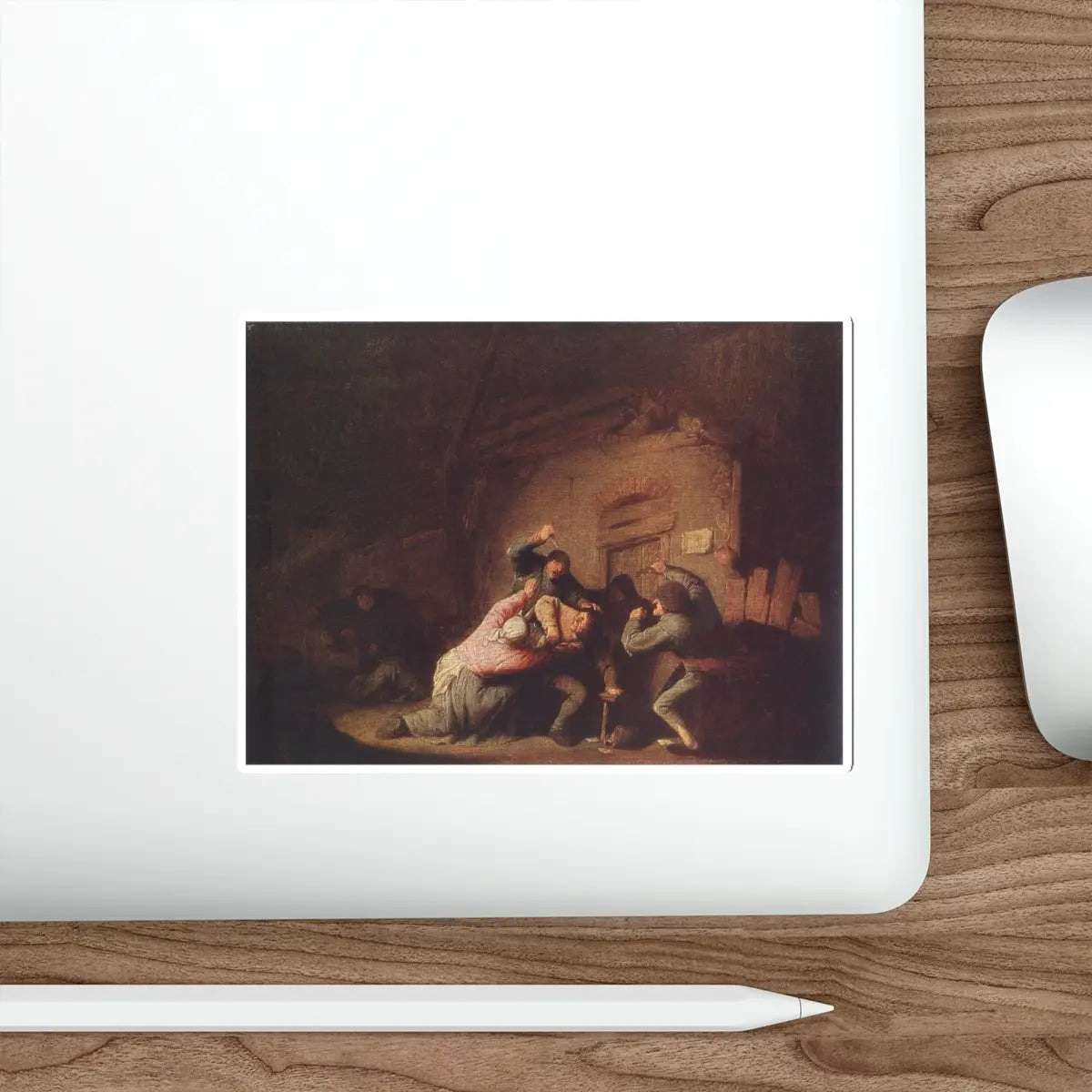 SKU:12301483873841407067 Sticker types:White Shape:Die-Cut Sizes:5" × 5"