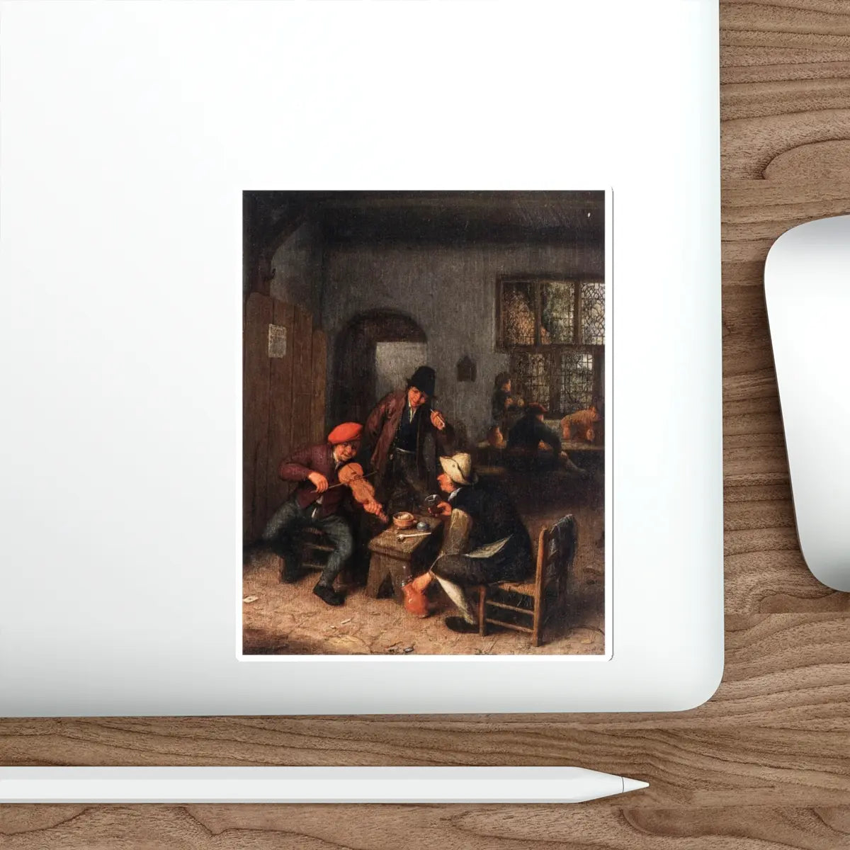 SKU:59238779908704641278 Sticker types:White Shape:Die-Cut Sizes:5" × 5"