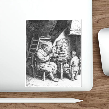 SKU:16537981530969402076 Sticker types:White Shape:Die-Cut Sizes:6" × 6"