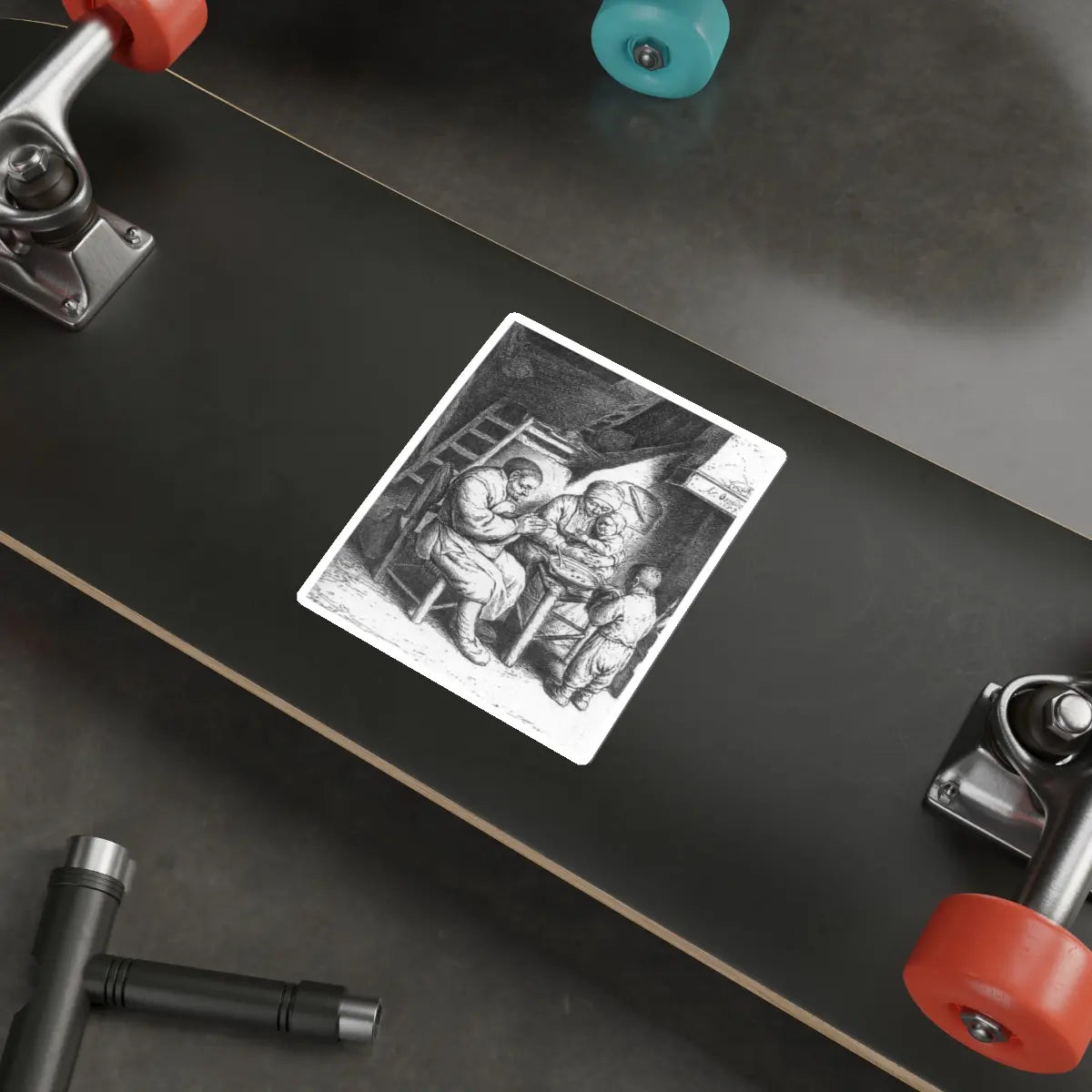 SKU:28381513967984137041 Sticker types:White Shape:Die-Cut Sizes:5" × 5"