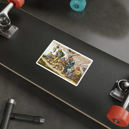 SKU:33970420557320126951 Sticker types:White Shape:Die-Cut Sizes:5" × 5"
