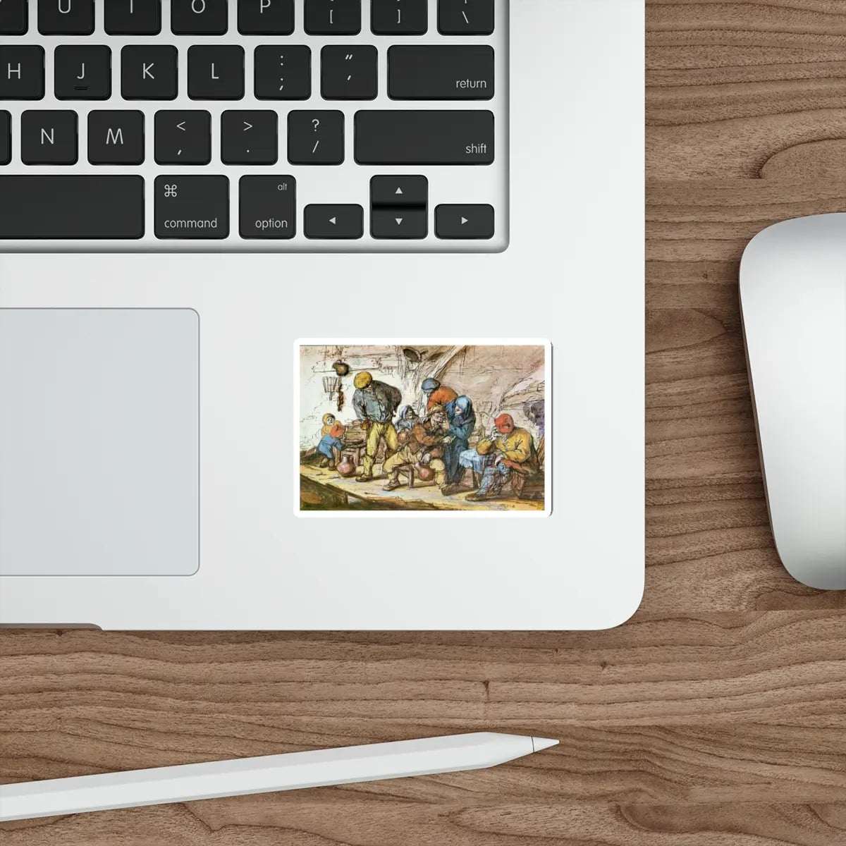 SKU:90382508441291012232 Sticker types:White Shape:Die-Cut Sizes:3" × 3"