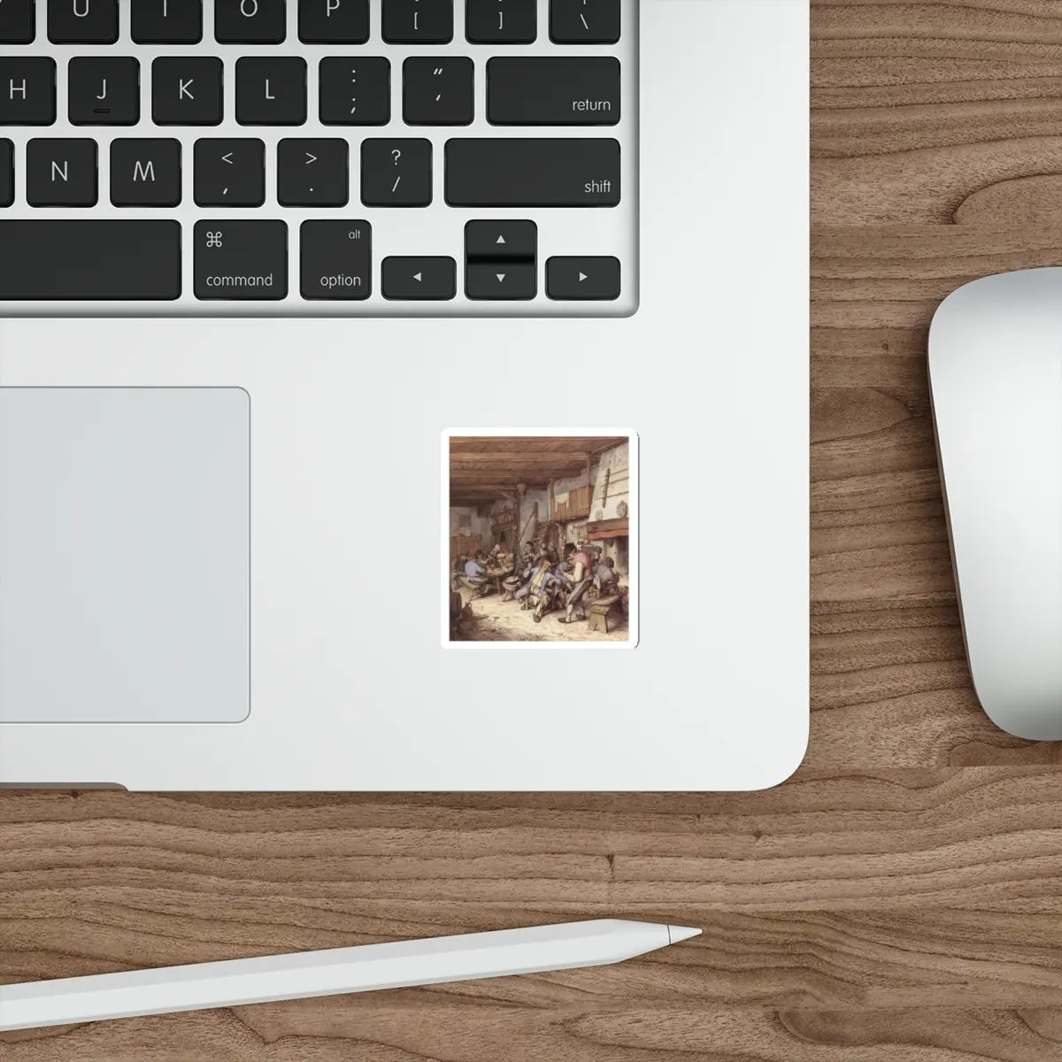 SKU:33906546412278179701 Sticker types:White Shape:Die-Cut Sizes:2" × 2"