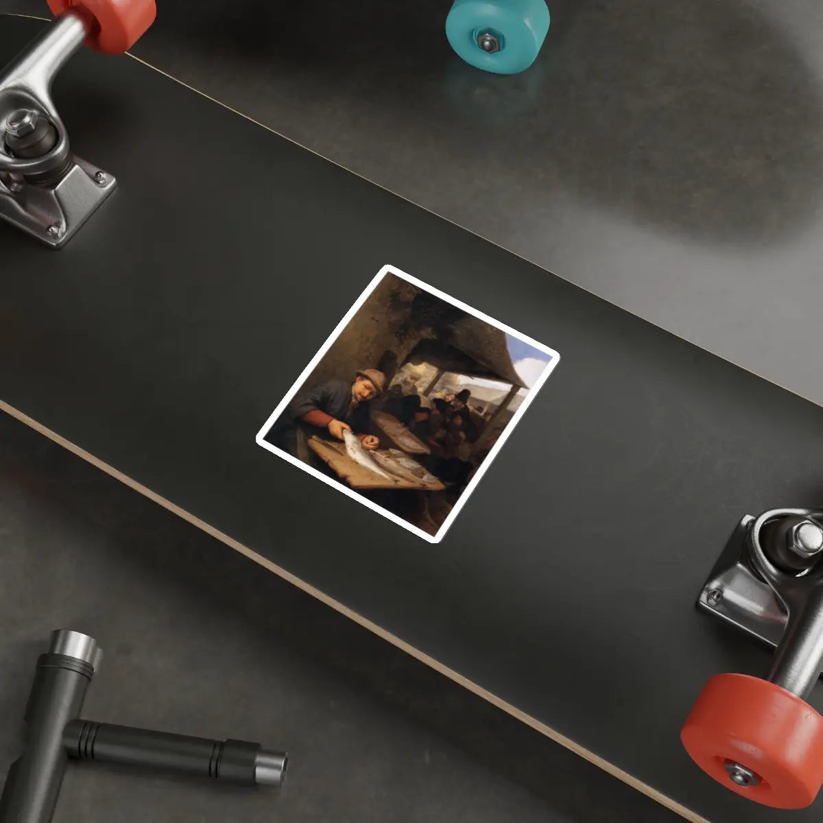 SKU:12803248438076513549 Sticker types:White Shape:Die-Cut Sizes:4" × 4"