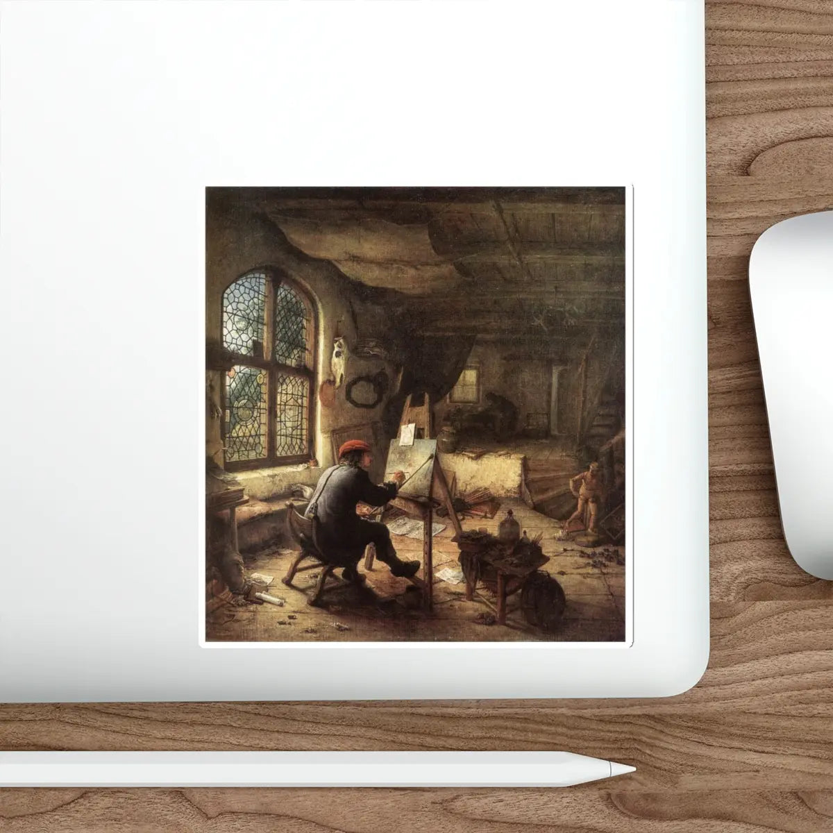 SKU:10235232950132222548 Sticker types:White Shape:Die-Cut Sizes:5" × 5"