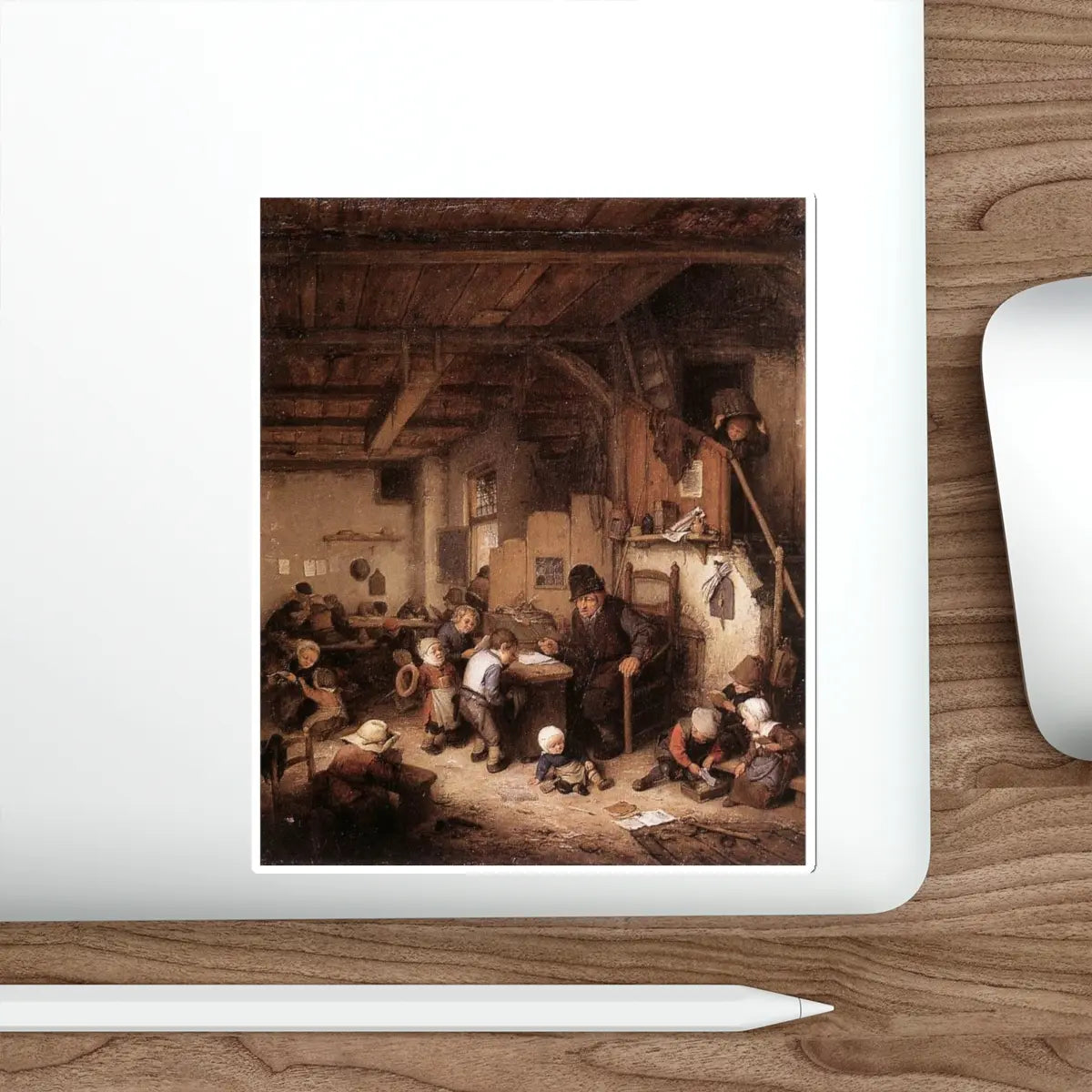 SKU:10075265251490476610 Sticker types:White Shape:Die-Cut Sizes:6" × 6"