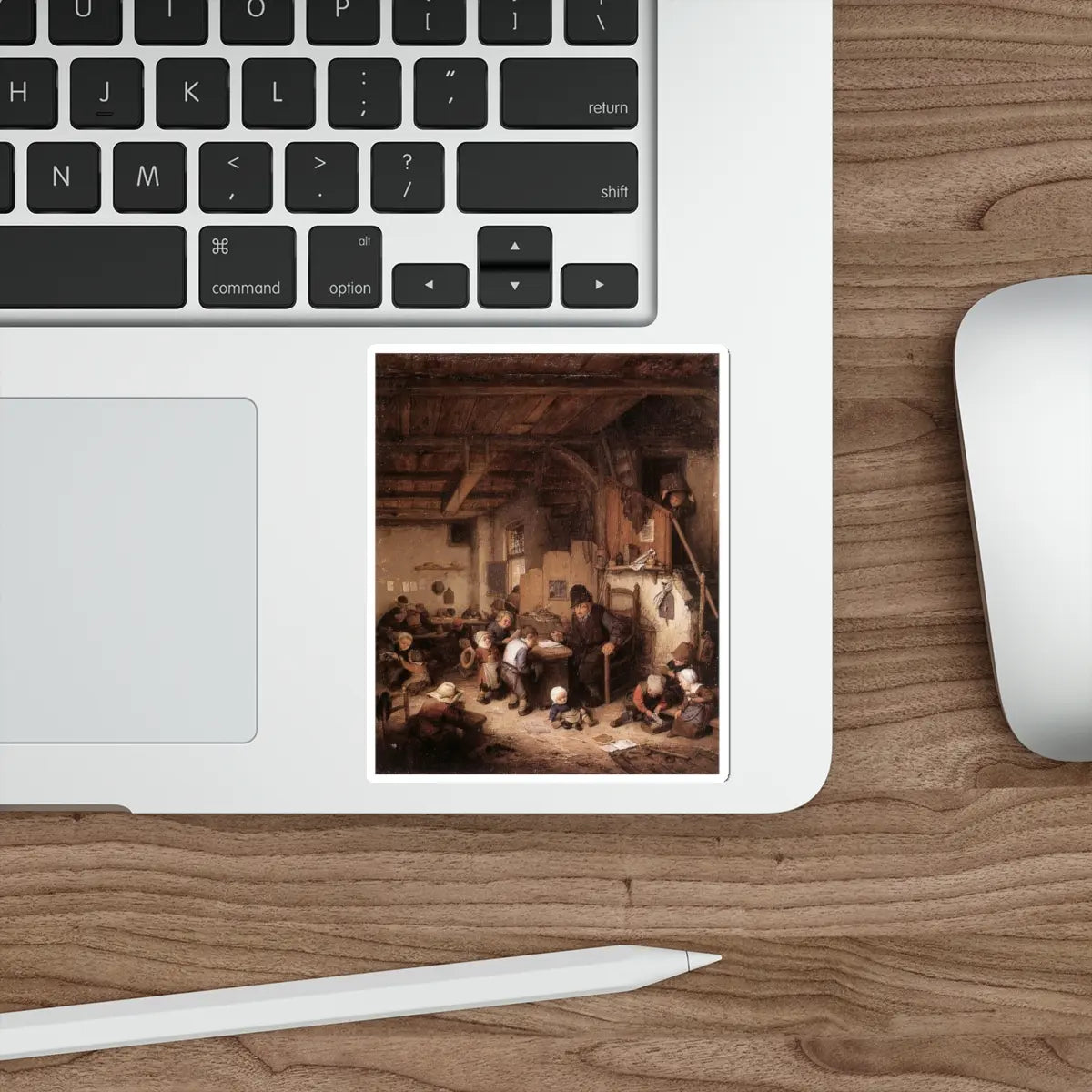SKU:50351879860534136423 Sticker types:White Shape:Die-Cut Sizes:4" × 4"