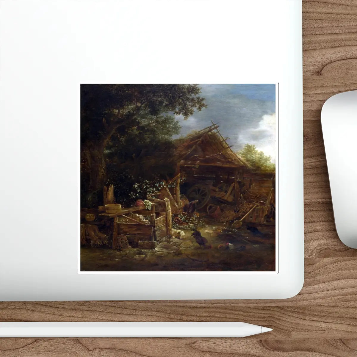 SKU:28135346565033854860 Sticker types:White Shape:Die-Cut Sizes:5" × 5"
