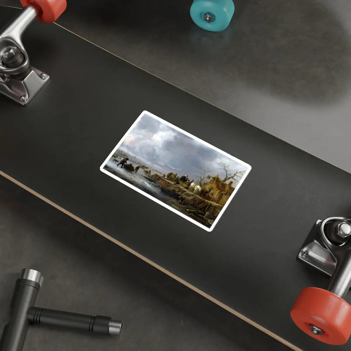 SKU:22054425842088550711 Sticker types:White Shape:Die-Cut Sizes:5" × 5"