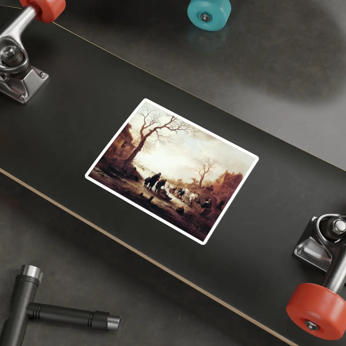 SKU:18163527893841393510 Sticker types:White Shape:Die-Cut Sizes:6" × 6"
