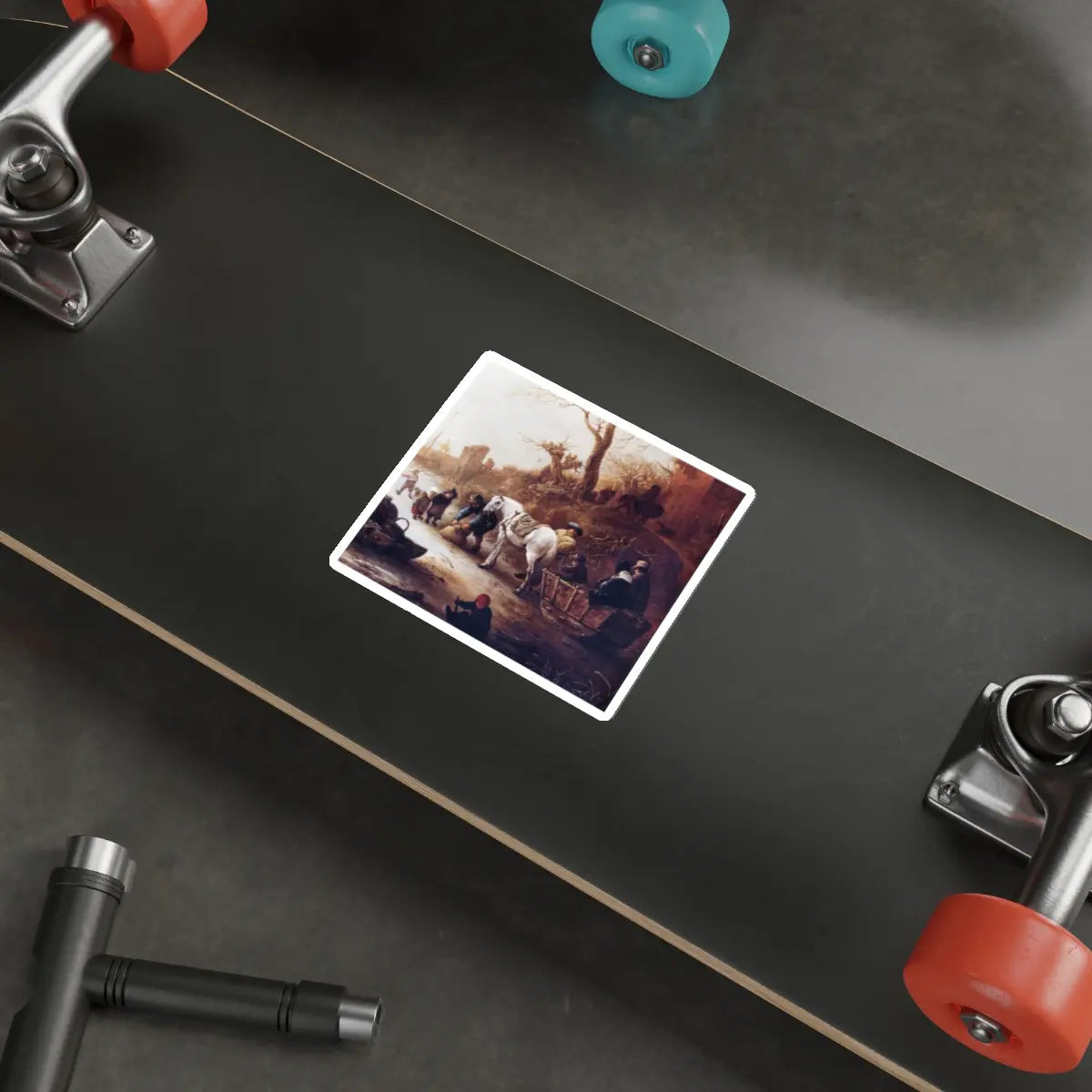 SKU:23566381399928614181 Sticker types:White Shape:Die-Cut Sizes:4" × 4"