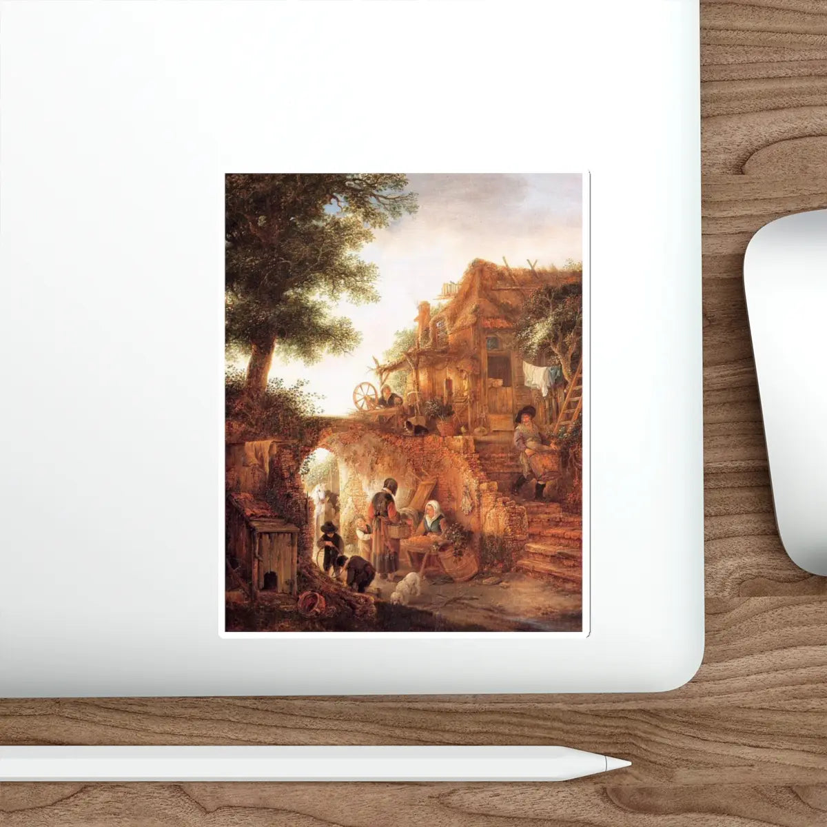 SKU:31595856850484356622 Sticker types:White Shape:Die-Cut Sizes:6" × 6"