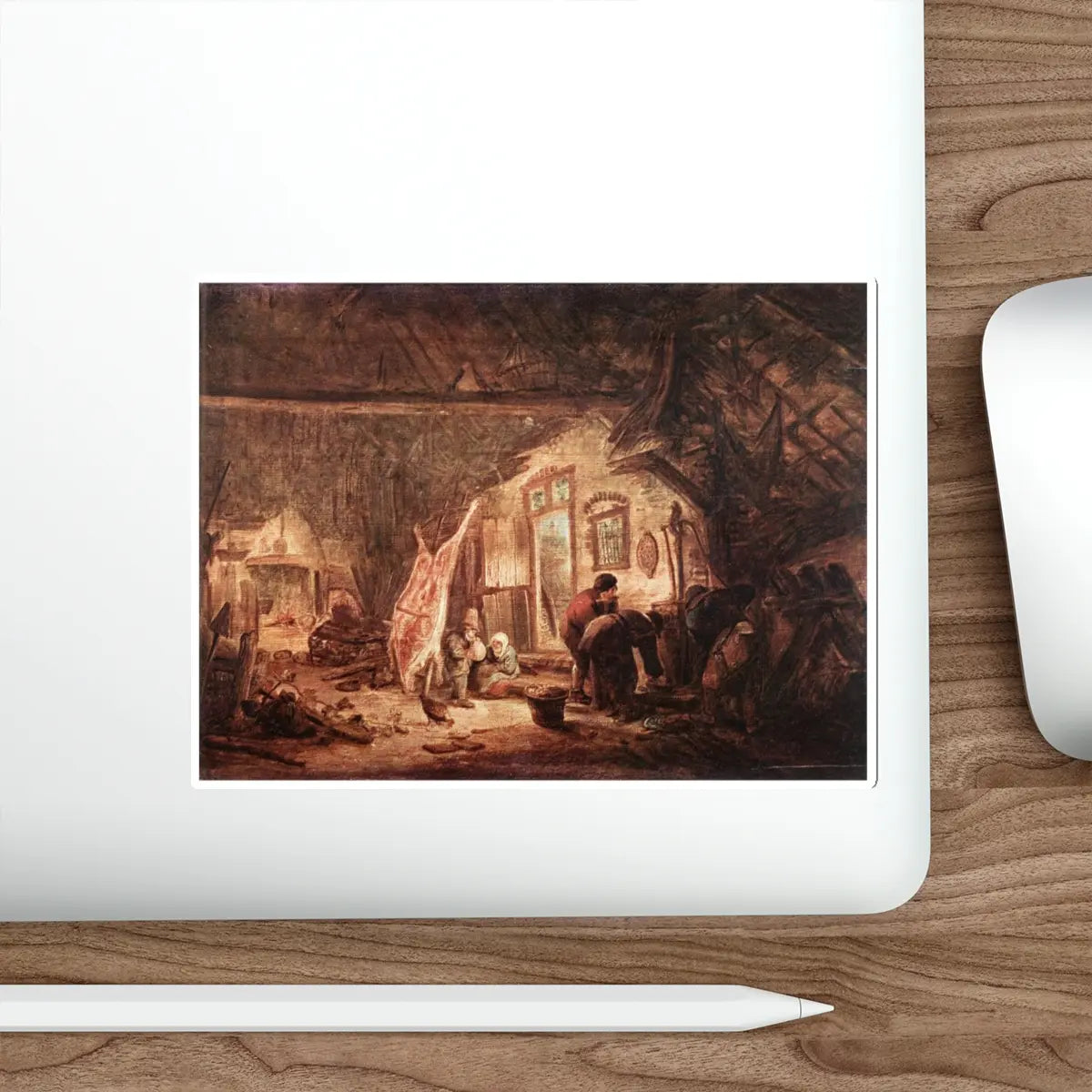 SKU:11239904938964279832 Sticker types:White Shape:Die-Cut Sizes:6" × 6"
