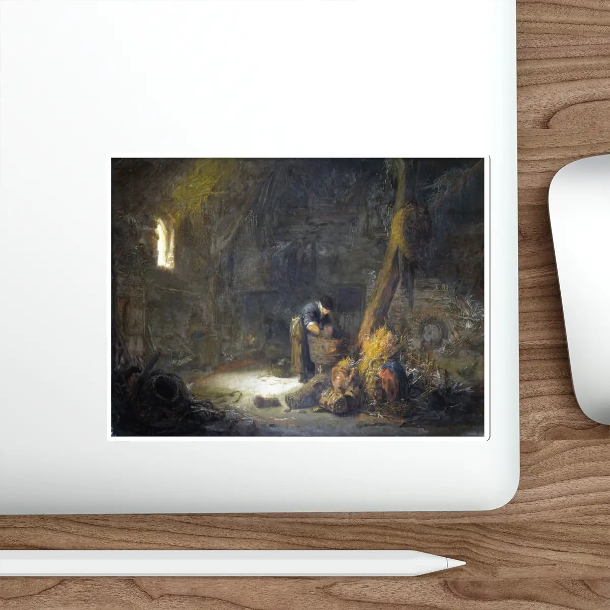 SKU:18974629631451800985 Sticker types:White Shape:Die-Cut Sizes:6" × 6"