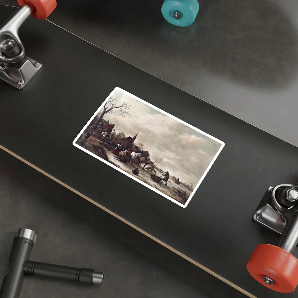 SKU:22269244548603397275 Sticker types:White Shape:Die-Cut Sizes:6" × 6"