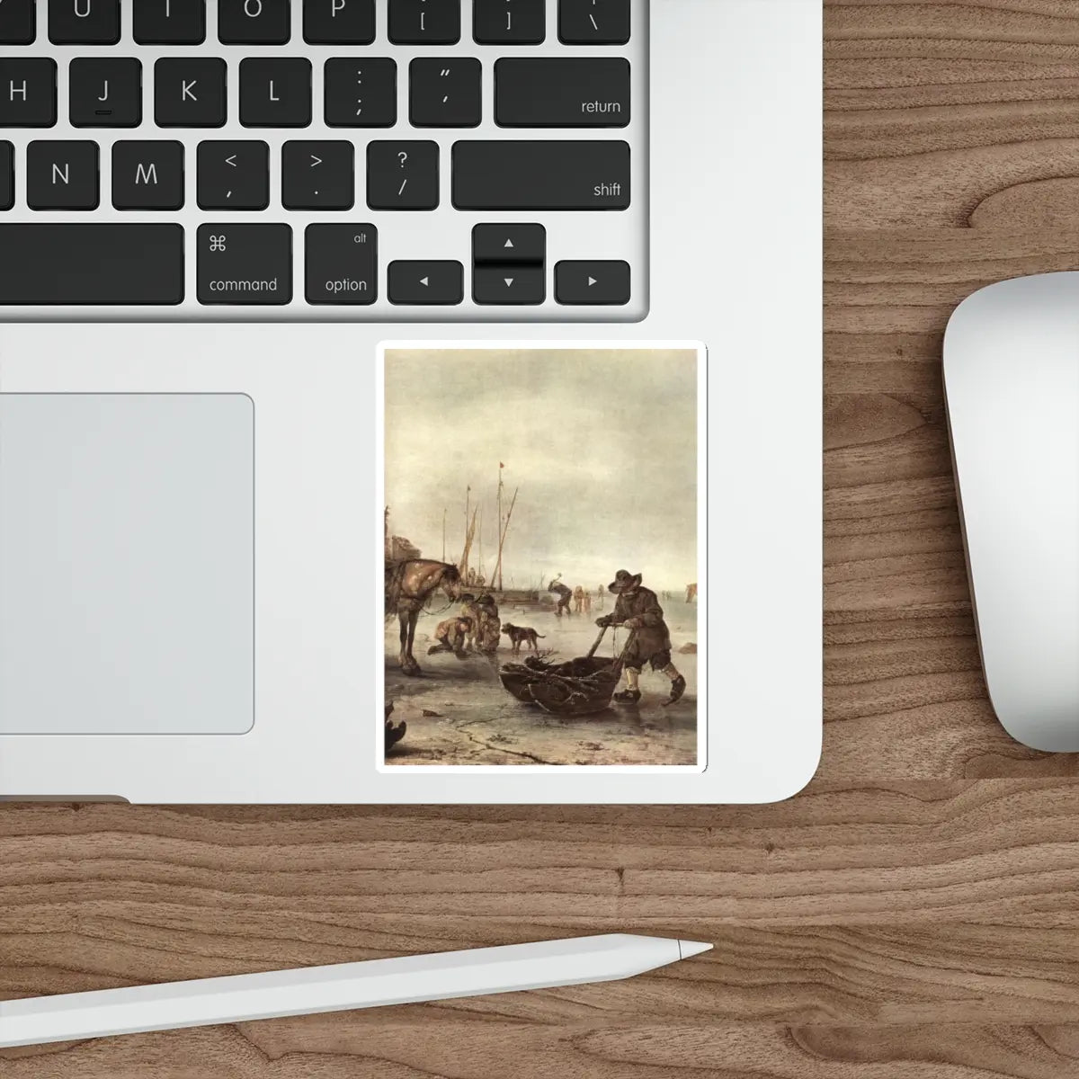 SKU:18845817760748446640 Sticker types:White Shape:Die-Cut Sizes:4" × 4"