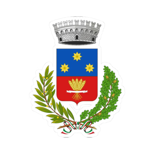 Ostellato-Stemma (Italy) (Coat of Arms) STICKER Vinyl Kiss-Cut Decal 2 Inch White - The Sticker Space