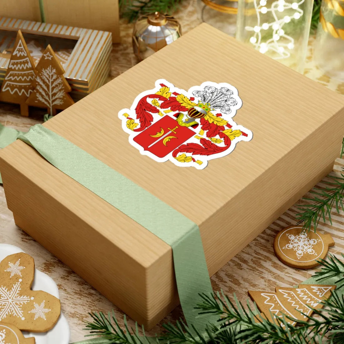 Ostoja CoA Miklashevsky 2 (Russia) (Coat of Arms) STICKER Vinyl Kiss-Cut Decal - The Sticker Space