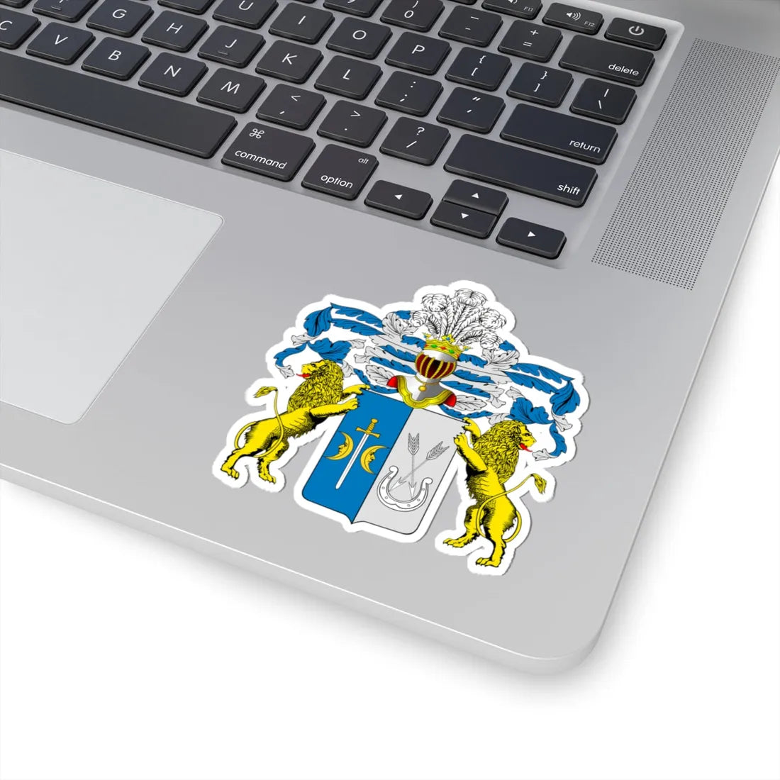 Ostoja CoA Miklashevsky 3 (Russia) (Coat of Arms) STICKER Vinyl Kiss-Cut Decal - The Sticker Space