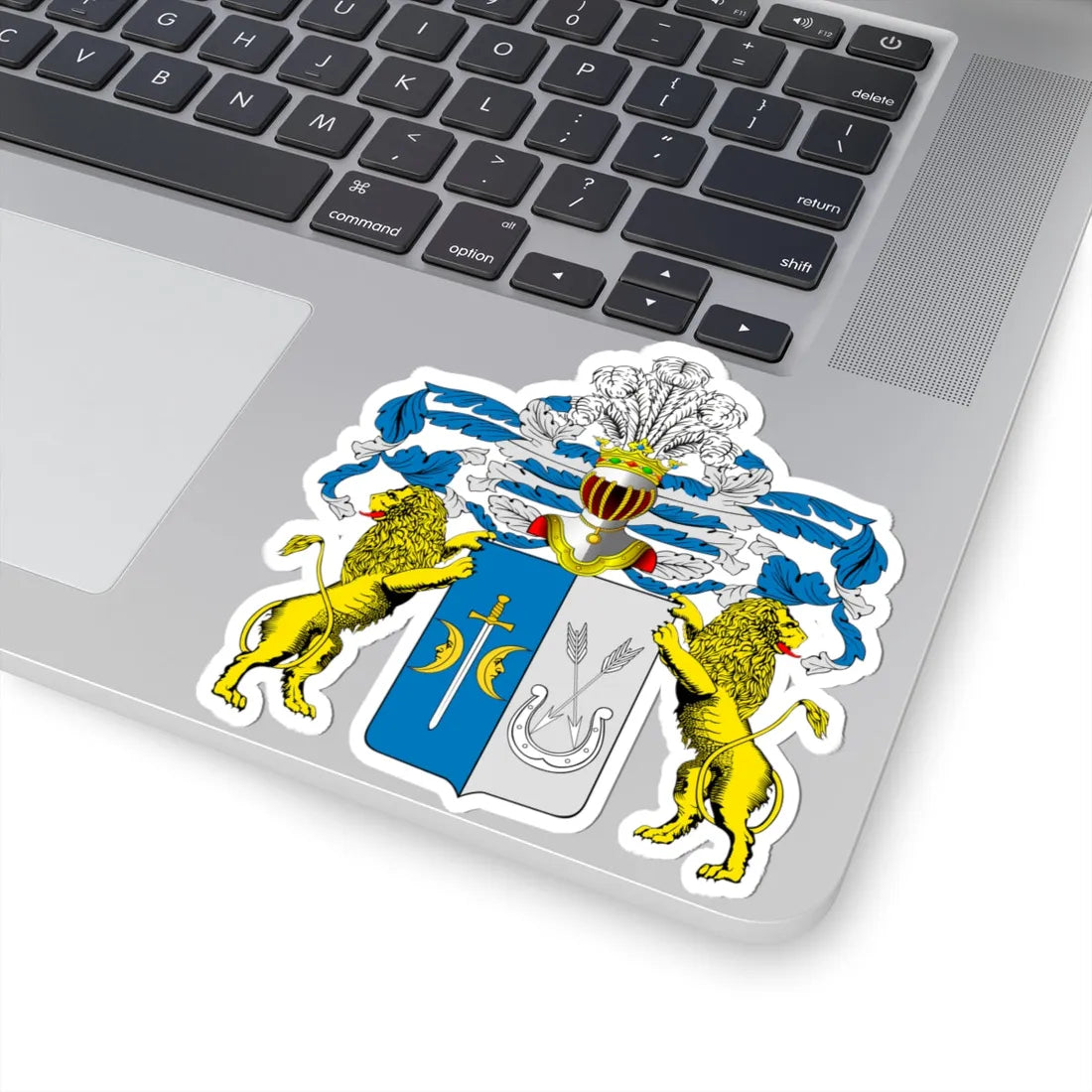 Ostoja CoA Miklashevsky 3 (Russia) (Coat of Arms) STICKER Vinyl Kiss-Cut Decal - The Sticker Space