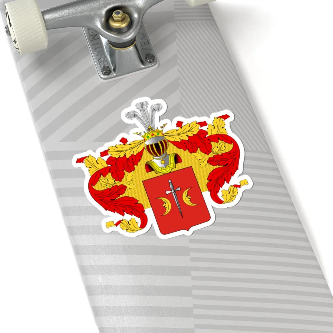 Ostoja Coat of Arms of the noble family Miklashevsky in the Russian Empire (Russia) (Coat of Arms) STICKER Vinyl Kiss-Cut Decal - The Sticker Space