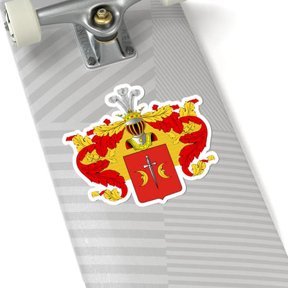 Ostoja Coat of Arms of the noble family Miklashevsky in the Russian Empire (Russia) (Coat of Arms) STICKER Vinyl Kiss-Cut Decal - The Sticker Space