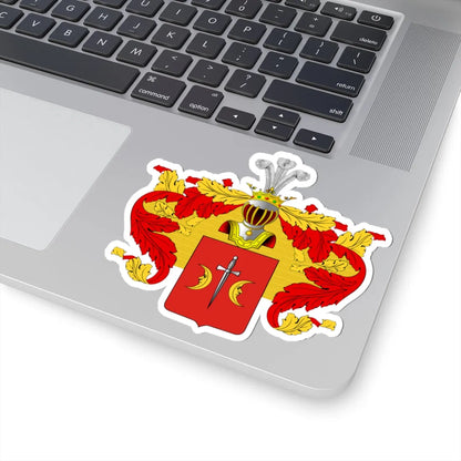 Ostoja Coat of Arms of the noble family Miklashevsky in the Russian Empire (Russia) (Coat of Arms) STICKER Vinyl Kiss-Cut Decal - The Sticker Space