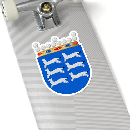 Ostrobothnia coat of arms (Finland) (Coat of Arms) STICKER Vinyl Kiss-Cut Decal - The Sticker Space