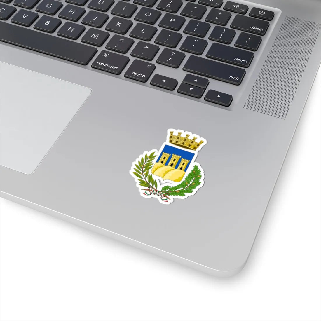 Ostuni-Stemma (Italy) (Coat of Arms) STICKER Vinyl Kiss-Cut Decal - The Sticker Space