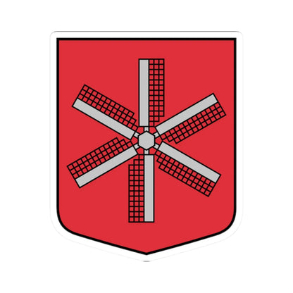 Otaņķu pagasta ģerbonis (Latvia) (Coat of Arms) STICKER Vinyl Kiss-Cut Decal 2 Inch White - The Sticker Space