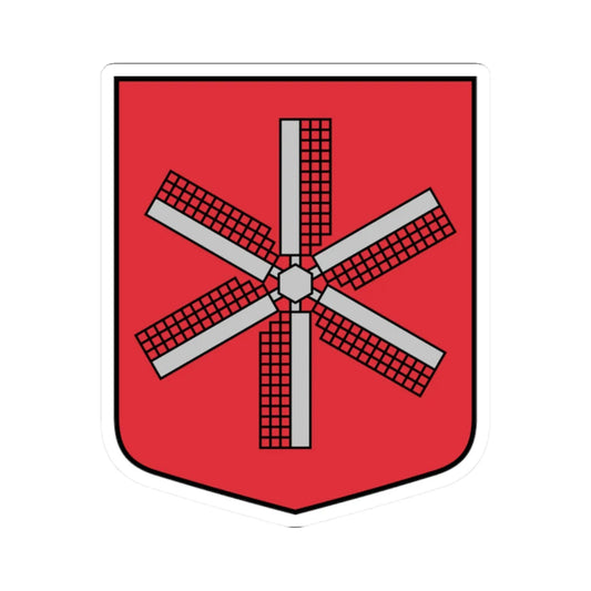 Otaņķu pagasta ģerbonis (Latvia) (Coat of Arms) STICKER Vinyl Kiss-Cut Decal 2 Inch White - The Sticker Space