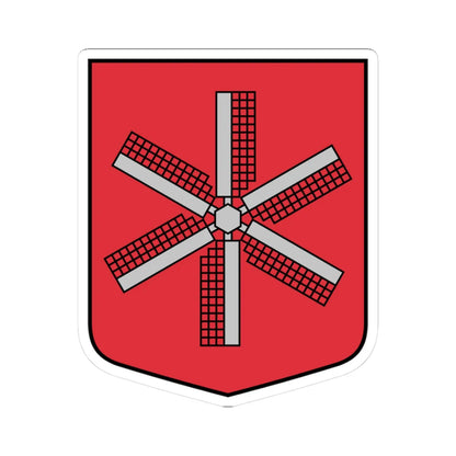 Otaņķu pagasta ģerbonis (Latvia) (Coat of Arms) STICKER Vinyl Kiss-Cut Decal 3 Inch White - The Sticker Space