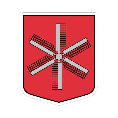 Otaņķu pagasta ģerbonis (Latvia) (Coat of Arms) STICKER Vinyl Kiss-Cut Decal 4 Inch White - The Sticker Space