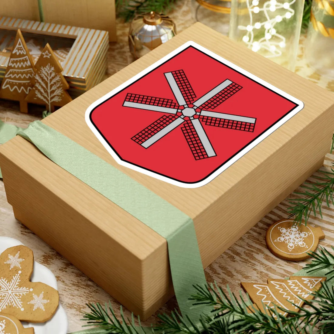 Otaņķu pagasta ģerbonis (Latvia) (Coat of Arms) STICKER Vinyl Kiss-Cut Decal - The Sticker Space