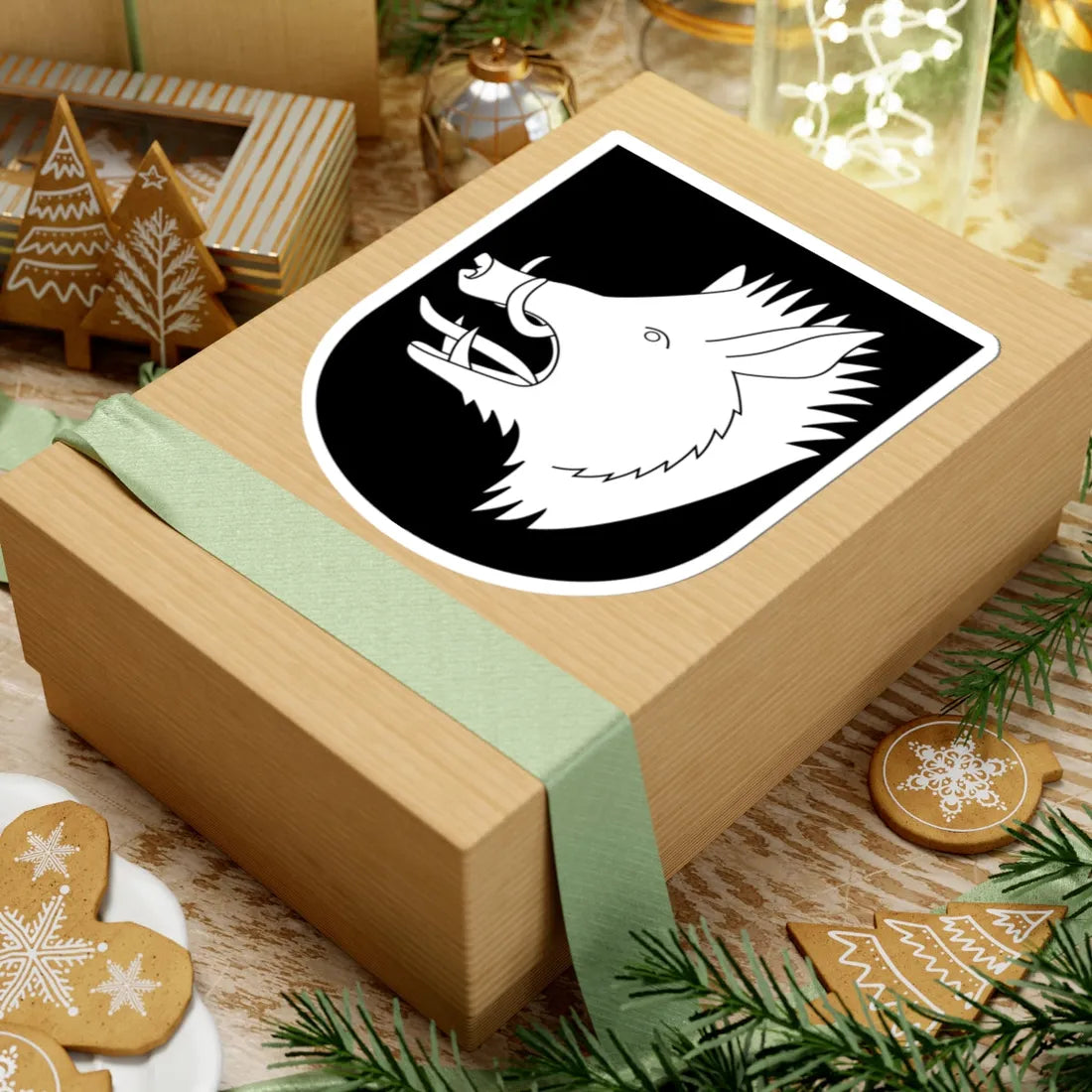 Otelfingen-blazon (Switzerland) (Coat of Arms) STICKER Vinyl Kiss-Cut Decal - The Sticker Space