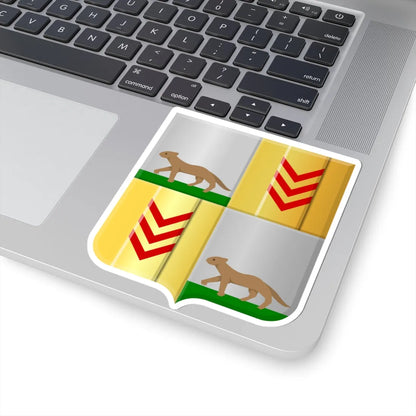 Oterleek heerlijkheidswapen (Netherlands) (Coat of Arms) STICKER Vinyl Kiss-Cut Decal - The Sticker Space