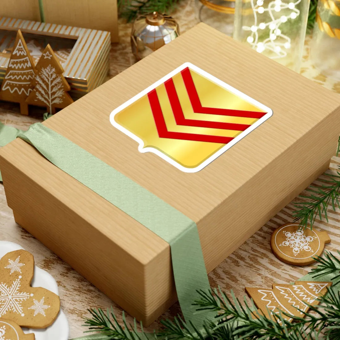 Oterleek wapen (Netherlands) (Coat of Arms) STICKER Vinyl Kiss-Cut Decal - The Sticker Space